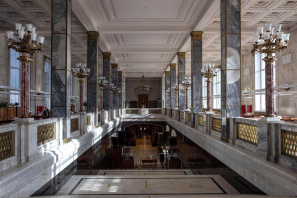 Мраморная лестница Ленинки откроется после грандиозной реставрации