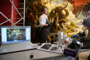 Русский музей объявил о начале реставрации картины «Последний день Помпеи»